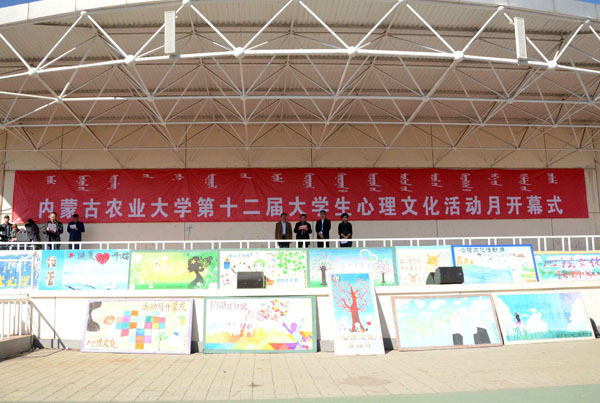 开幕式现场 动科院 记者 张佳 摄