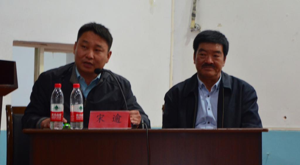 白处长讲话 动科院 摄