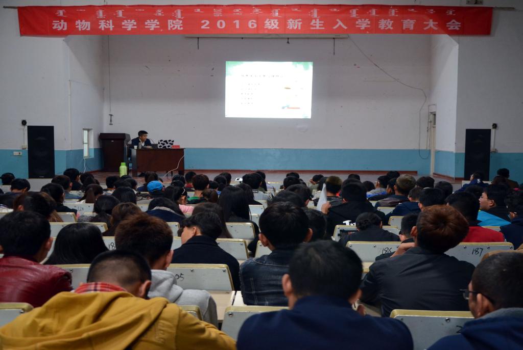 讲座现场 动科院 摄